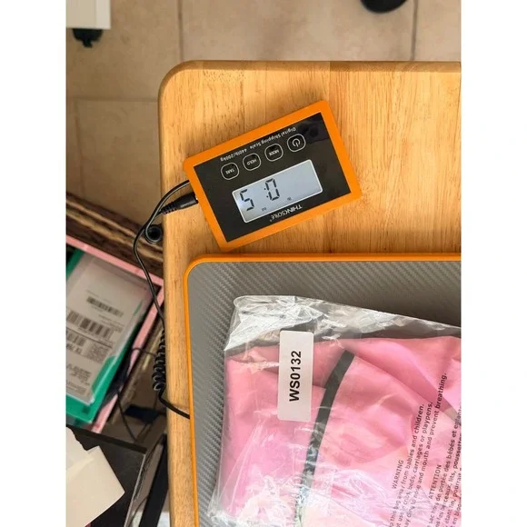 Zara Basic Blouse Sz XS Pink Off Shoulder Ruffle Bell Sleeve Barbiecore Crop Top - Picture 8 of 8